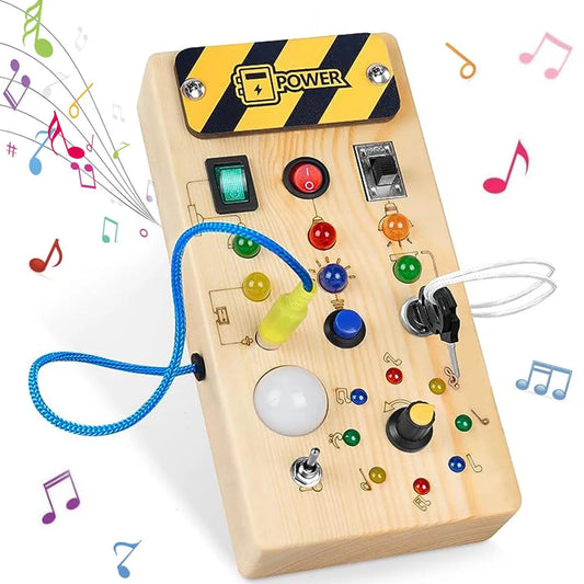 Toy Montessori ™- Busy Switch-Board