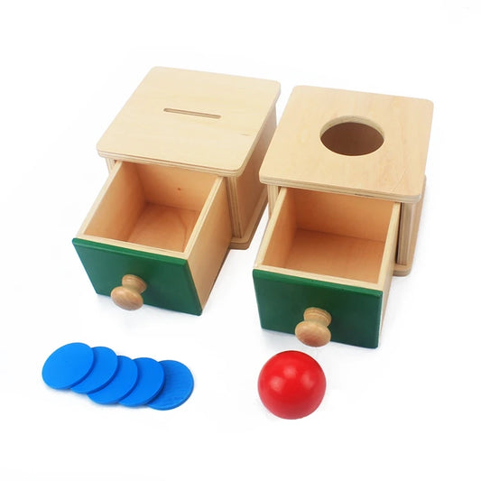 Toy Montessori ™ - Sensory Permanence Box